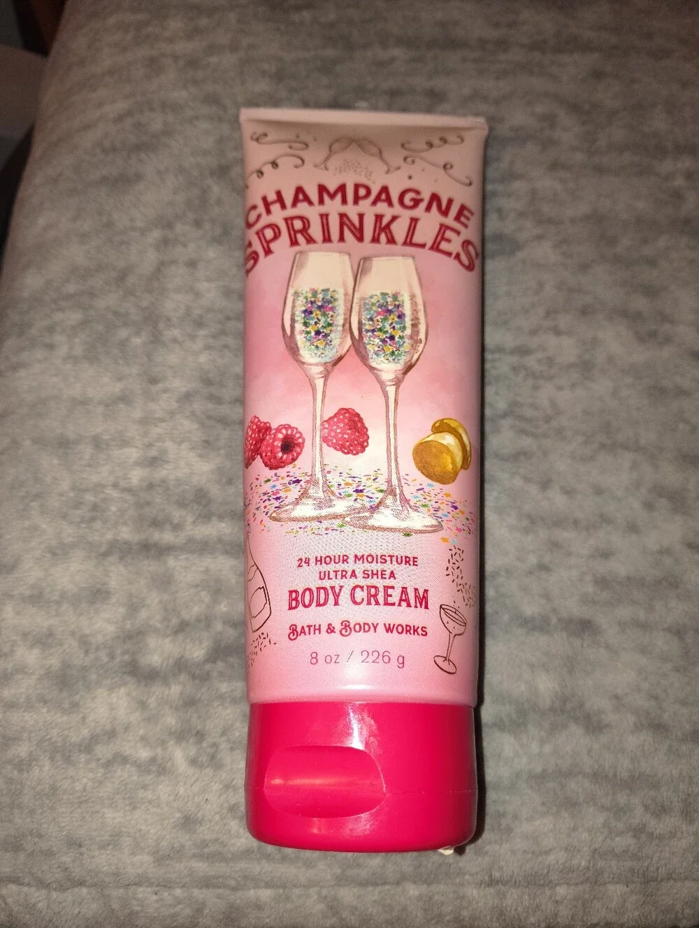 Bath & Body Works Champagne Sprinkles Body Cream - Pink
